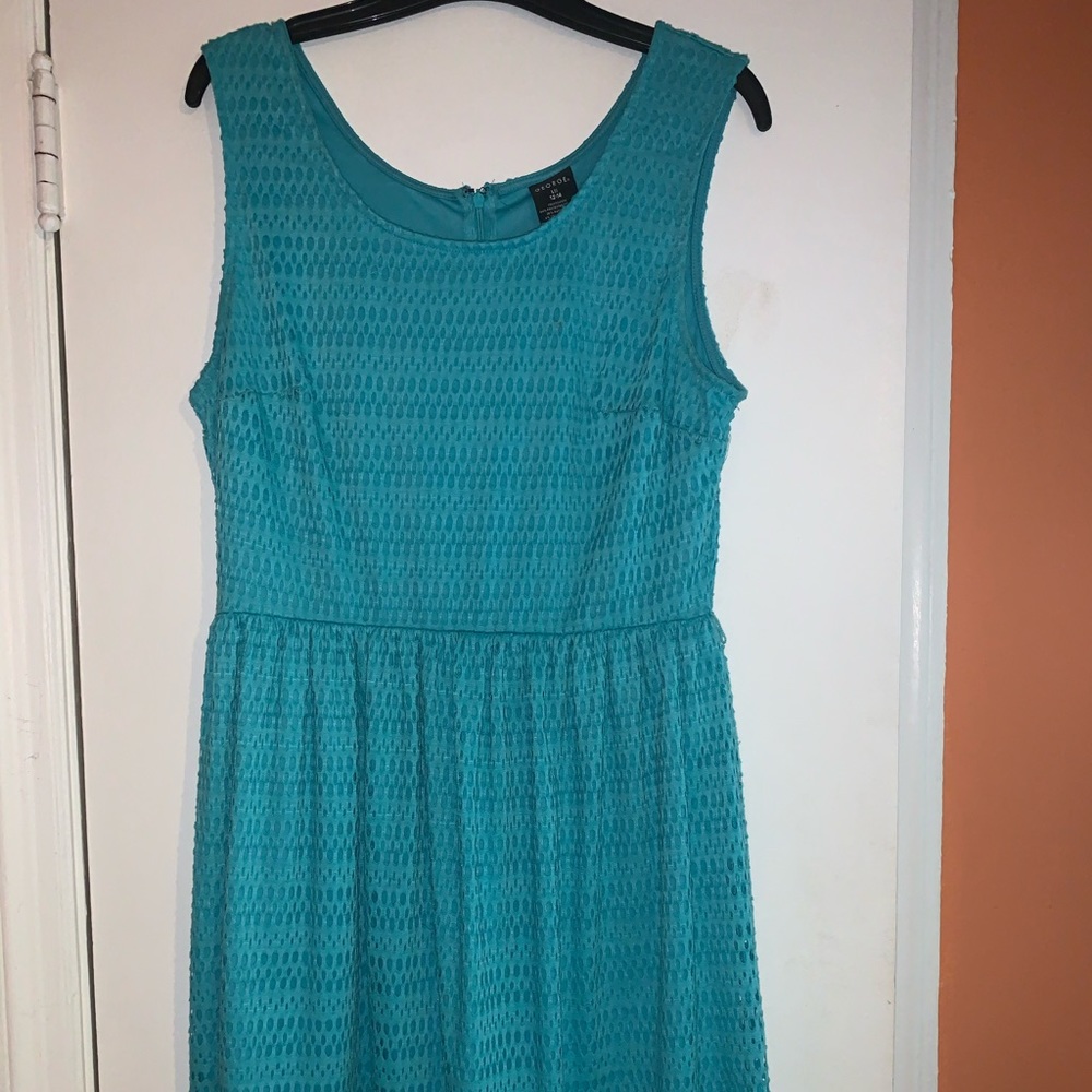 Blue Flare Dress